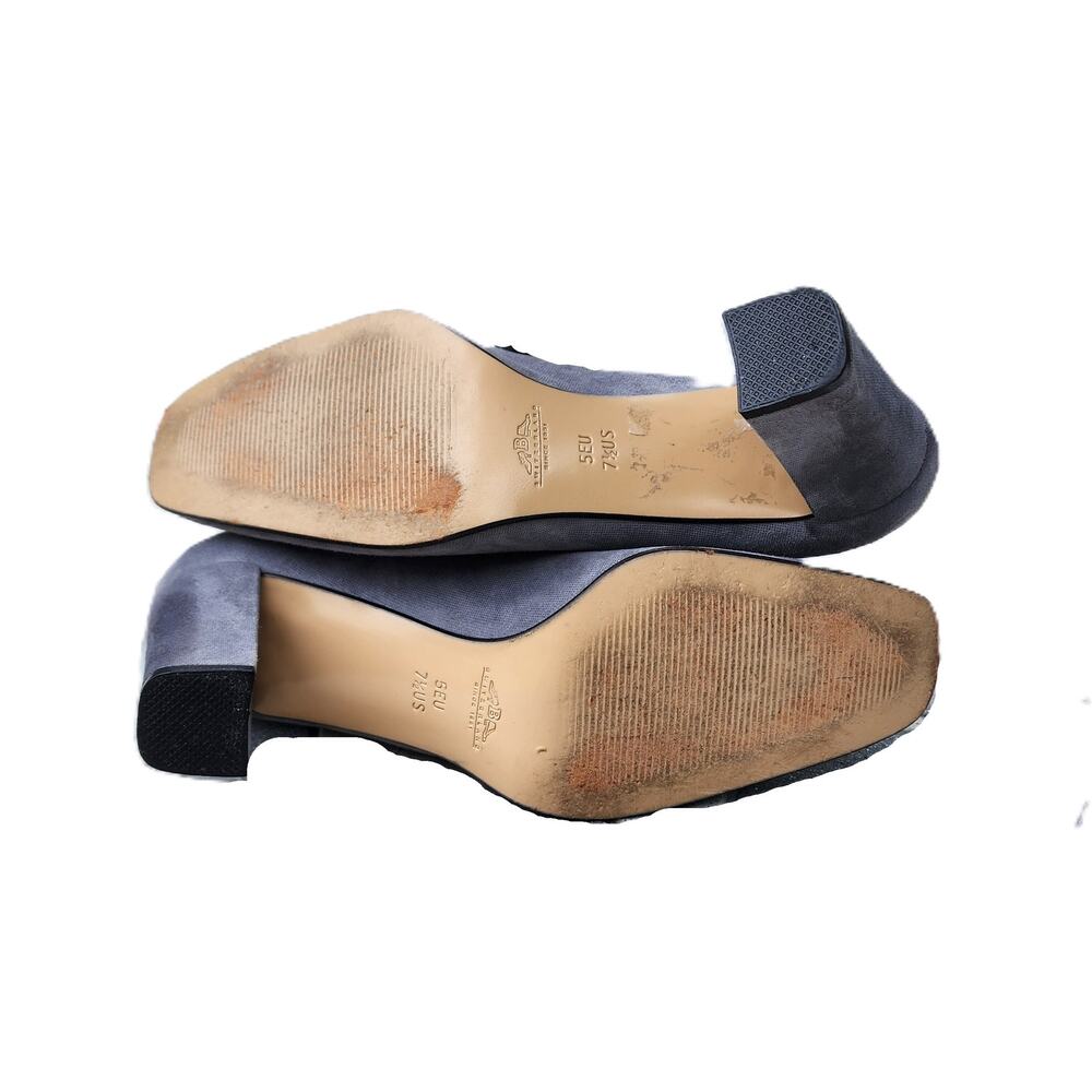 Bally Nebria Sheen Suede Court Shoes Pumps 7.5 - Picture 6 of 10